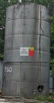 50 m3 -es álló hengeres rozsdamentes acéltartály;