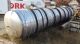 16 m3 horizontal cylindrical stainless steel - inox - Chrome steel - container / tank