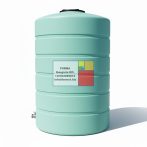   AKCIÓ : 22 m3 állóhengeres polietilén műanyag tartály – Kingspan AgriMaster Nitrosol / Fertisol folyékony műtrágya tároló eladó – több darab