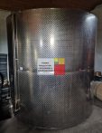 25 m3-es álló hengeres rozsdamentes acéltartály / NITROSOL-FERTISOL / tároló tartály -SÍK ALJ - - több db - újszerű; 25 m3-es álló hengeres rozsdamentes acéltartály / NITROSOL-FERTISOL / tároló tartály -SÍK ALJ - - több db - újszerű;