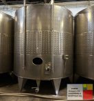 25 m3-es álló hengeres rozsdamentes acéltartály / NITROSOL-FERTISOL / tároló tartály - KÚPOS ALJ - - több db - újszerű; 25 m3-es álló hengeres rozsdamentes acéltartály / NITROSOL-FERTISOL / tároló tartály - KÚPOS ALJ - - több db - újszerű;