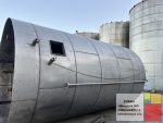   ~ 40 m3 -es álló hengeres rozsdamentes acéltartály - több db;