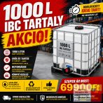 1.0. <A> 1000 literes, ÚJ, IBC, ÁLTALÁNOS - IPARI tartály, HORGANYZOTT raklapon - JDPCK; 1.0. <A> 1000 literes, ÚJ, IBC, ÁLTALÁNOS - IPARI tartály, HORGANYZOTT raklapon - JDPCK;